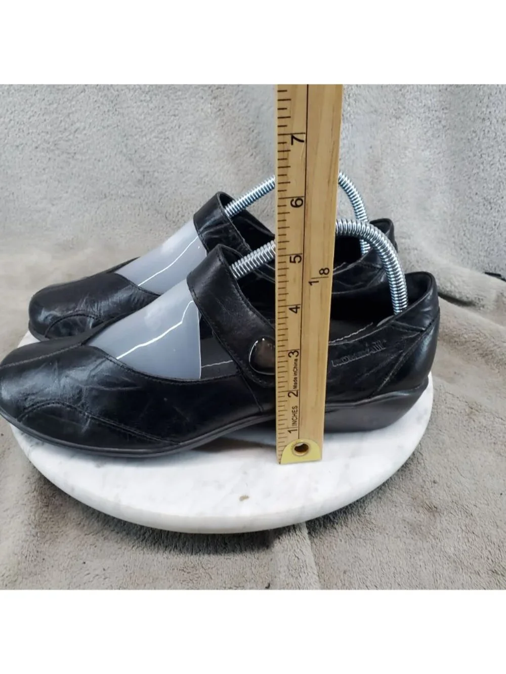 Romika Shoes Womens EU 39 US 8-8.5 Black Leather Citylight 87 Mary Jane *Read*